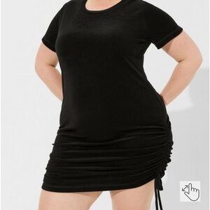 Mini Terry Cloth Side Tie Beach Dress Torrid 3